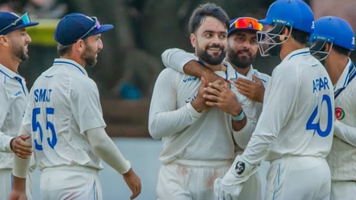  Rashid Khan is the hero of the test match 