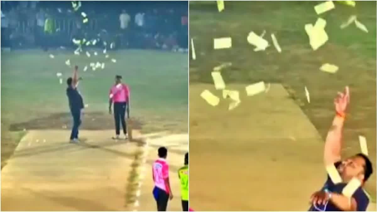 Fan Invades Pitch During Match, Showers Batter With Rs 500 Notes