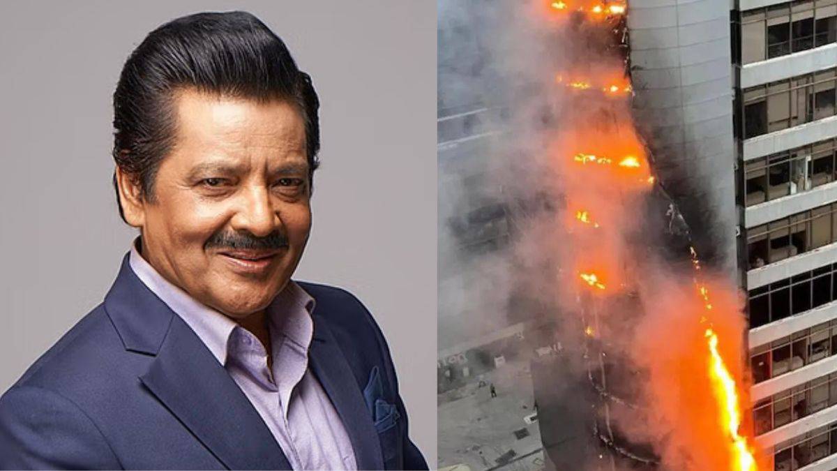 Popular bollywood singer Udit Narayan escapes after fire in his building says incident affected him mentally 