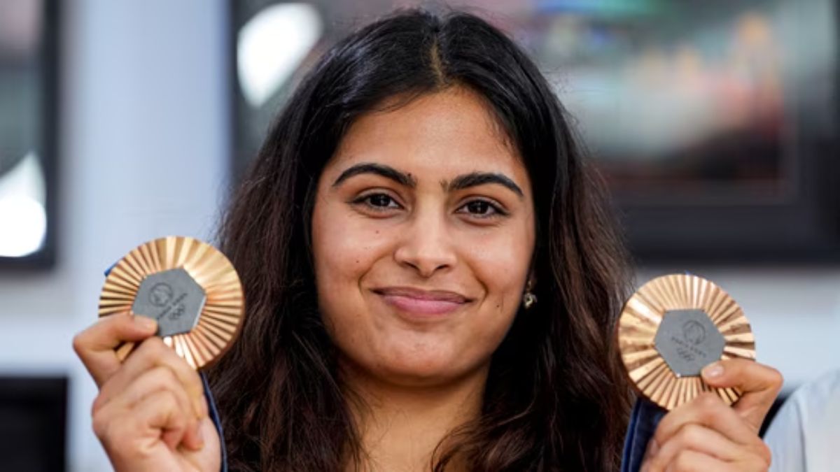 India’s star pistol shooter Manu Bhaker is expected to have her two Paris Olympics bronze medals replaced with identical medals 