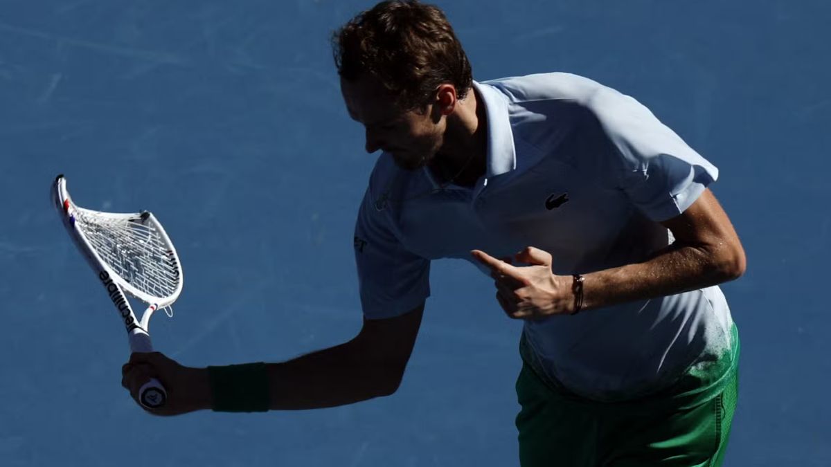 Temperamental Russian Daniil Medvedev was Saturday fined $76,000 over his behavior at the Australian Open