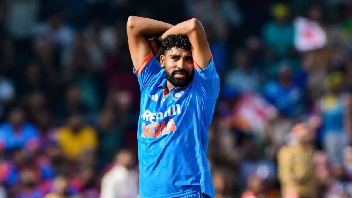 Indian pacer Mohammed Siraj has been snubbed from the India squad for the upcoming Champions Trophy 