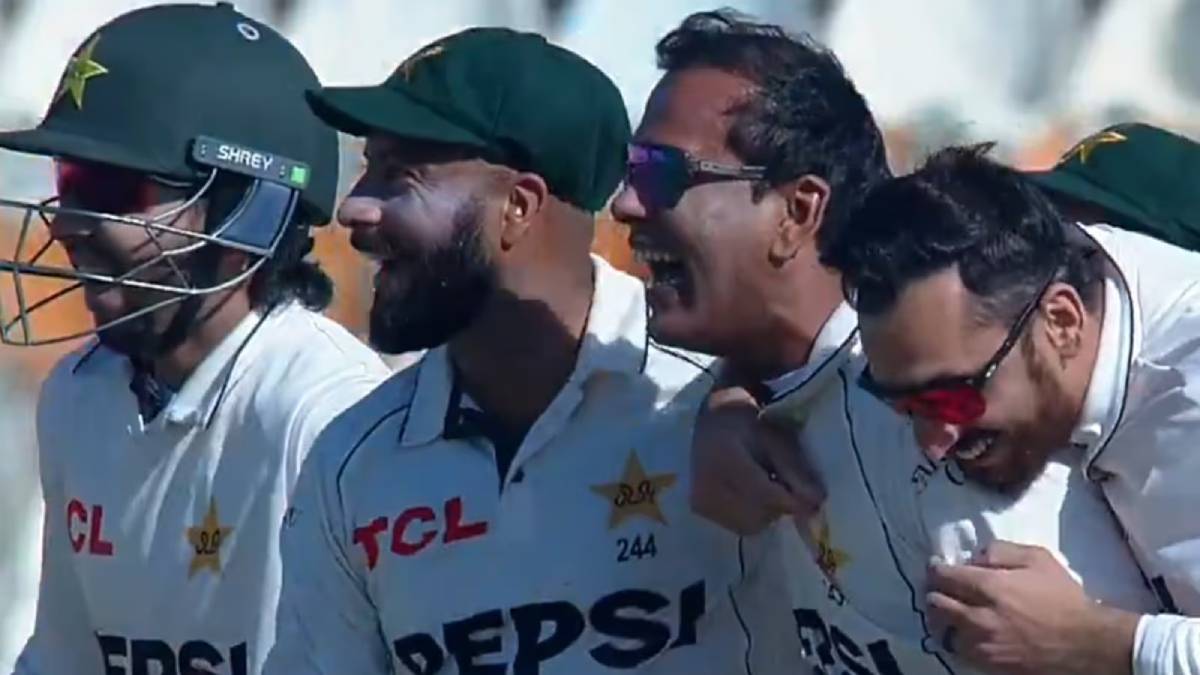 noman ali becomes first Pakistan spinner to take hat-trick in Test cricket