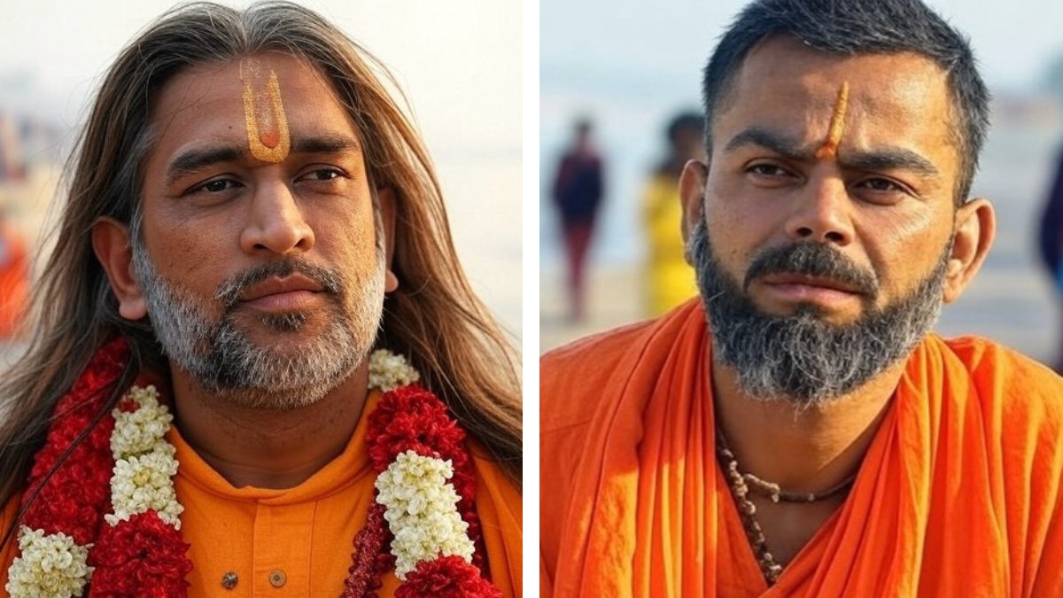 AI-generated pictures of Virat Kohli and other Indian cricketers at the Maha Kumbh Mela had gone viral