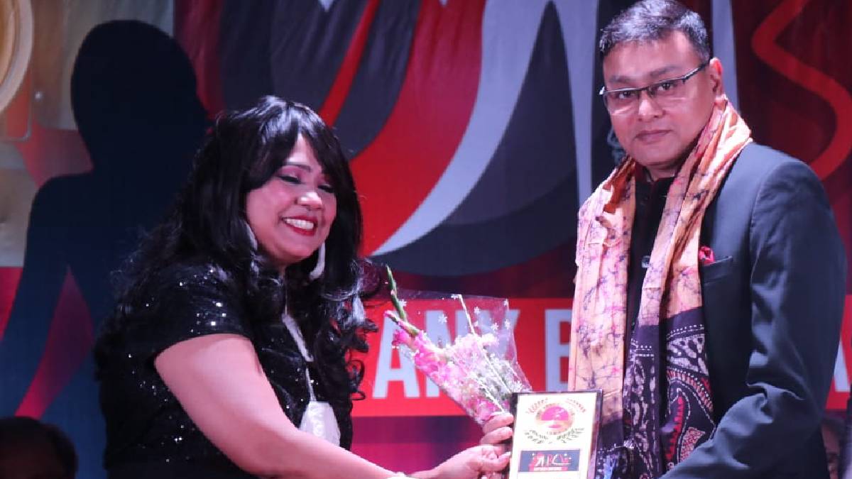 Filmmaker subhrajit mitra at fashion show organized by Meyera foundation 