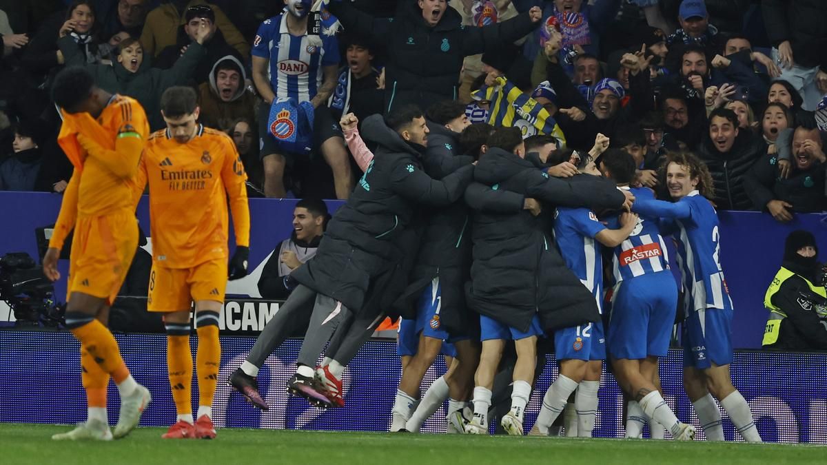 Espanyol beats Real Madrid in La Liga