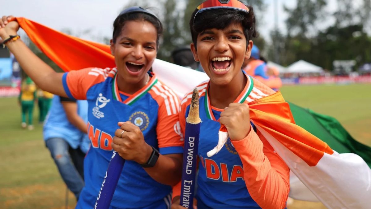 India Women’s U-19 cricket team defends their World Cup title with a dominant victory over South Africa in the final