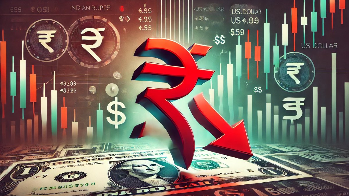 Rupee hits record low compared to Dollar on Monday, fear of tariff war sparked globally