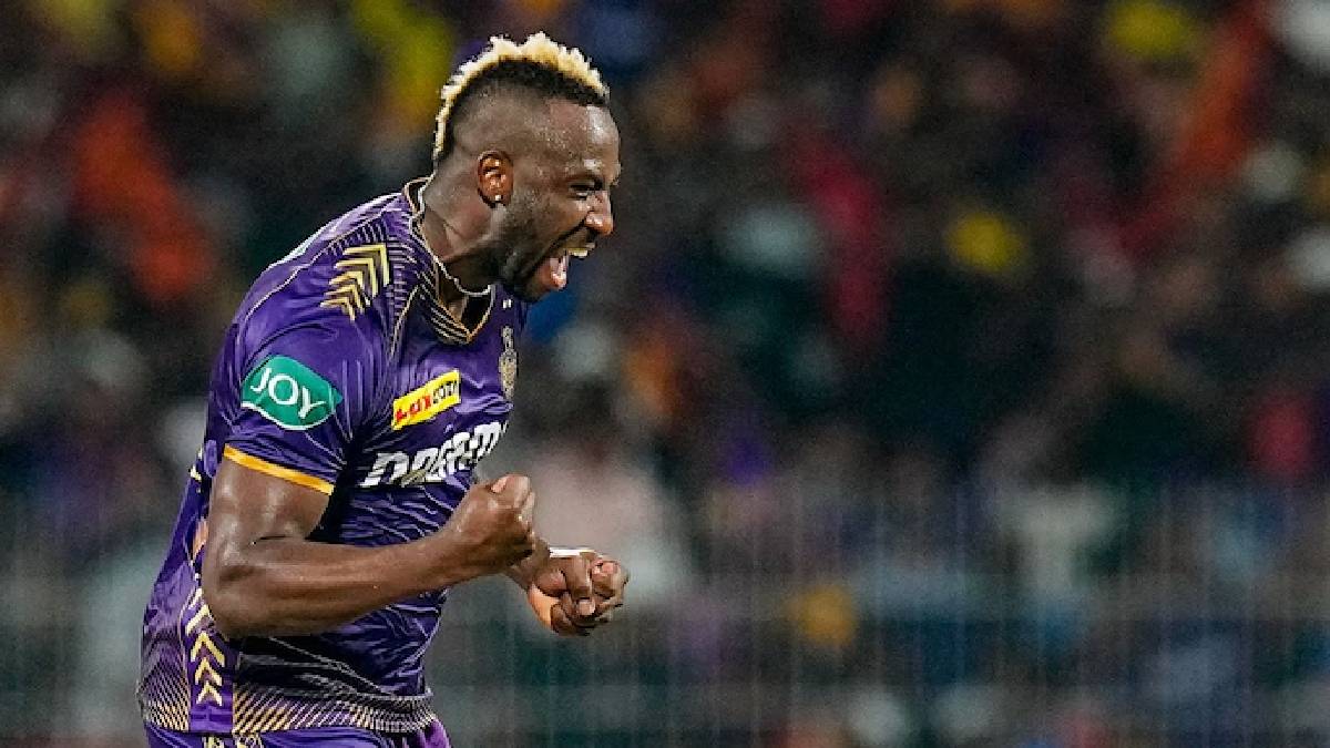 kkr allrounder andre russell play two different leagues