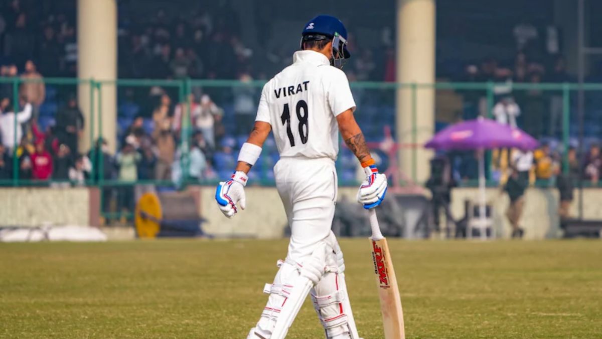 Himanshu Sangwan sent Virat Kohli's off stump cart-wheeling