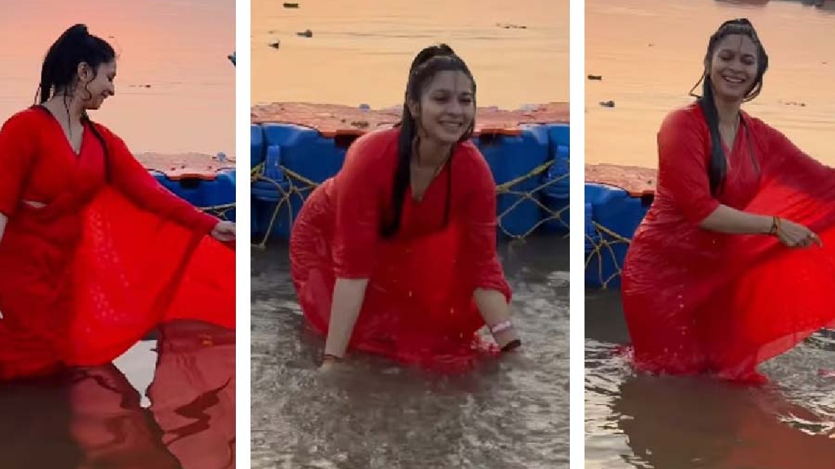 Bollywood actress Tanisha Mukherjee trolled after maha Kumbh video goes viral ent